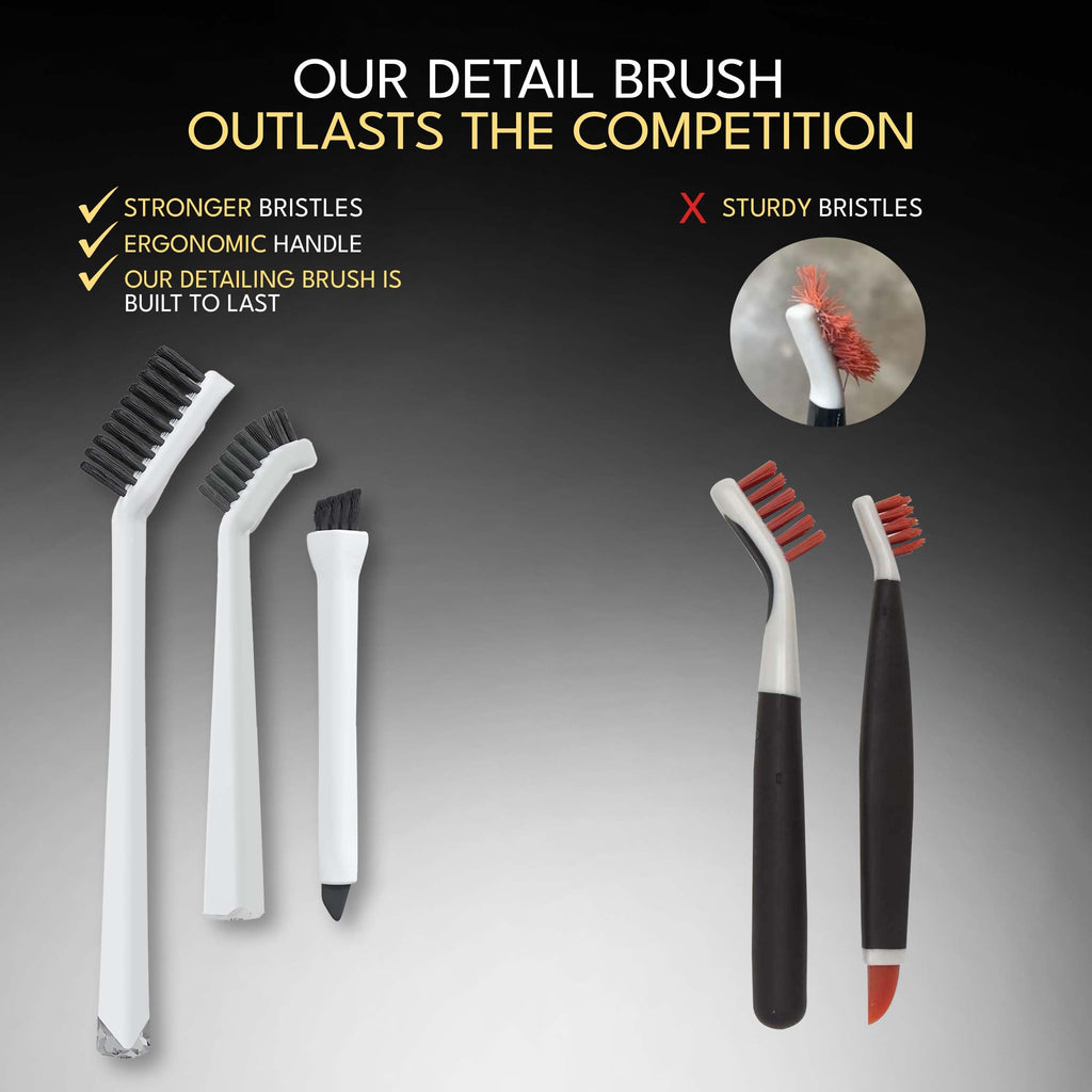 Grout Cleaning Brushes Set (3 Count)