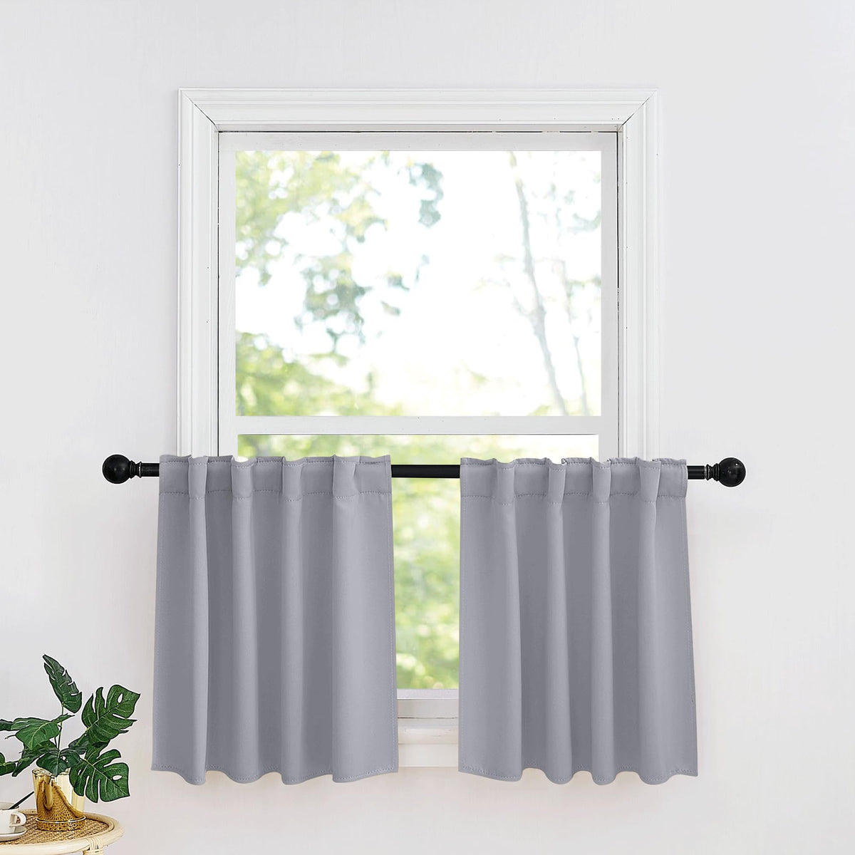 Kitchen Window Curtains (2 Count)