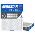 Air Filter 24x28x1 MERV 13 AC Filter (4 Count)