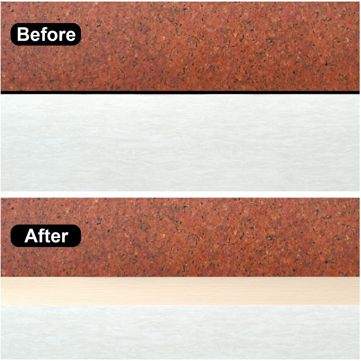 Floor Transition Strip & Self Adhesive Floor Vinyl Floor Edge Trim Laminate Floor Gap Covering Joining Strip (118 Foot)