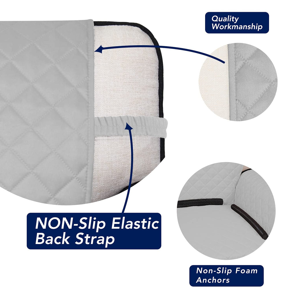 Reversible Quilted Couch Covers for Dogs Sofa Cover 4 Seater 88"