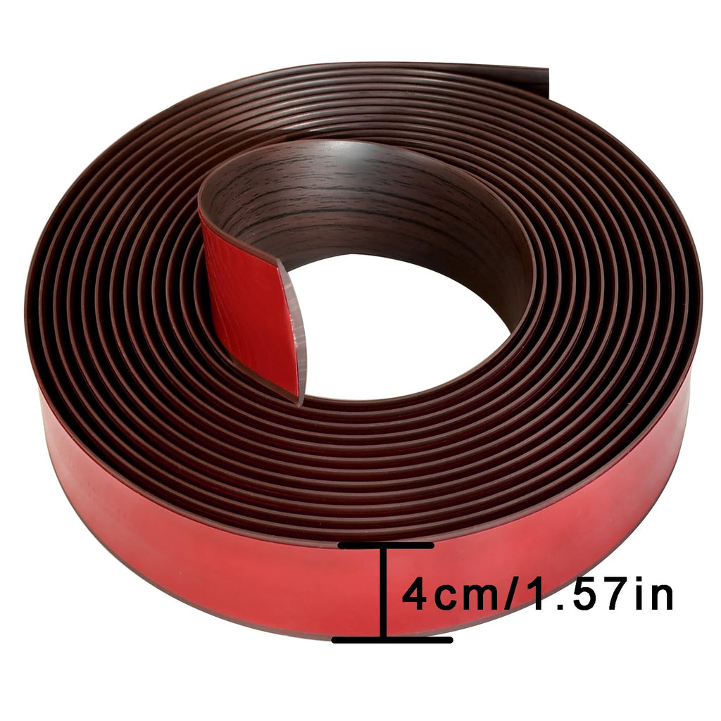 Floor Transition Strip & Self Adhesive Floor Vinyl Floor Edge Trim Laminate Floor Gap Covering Joining Strip (118 Foot)