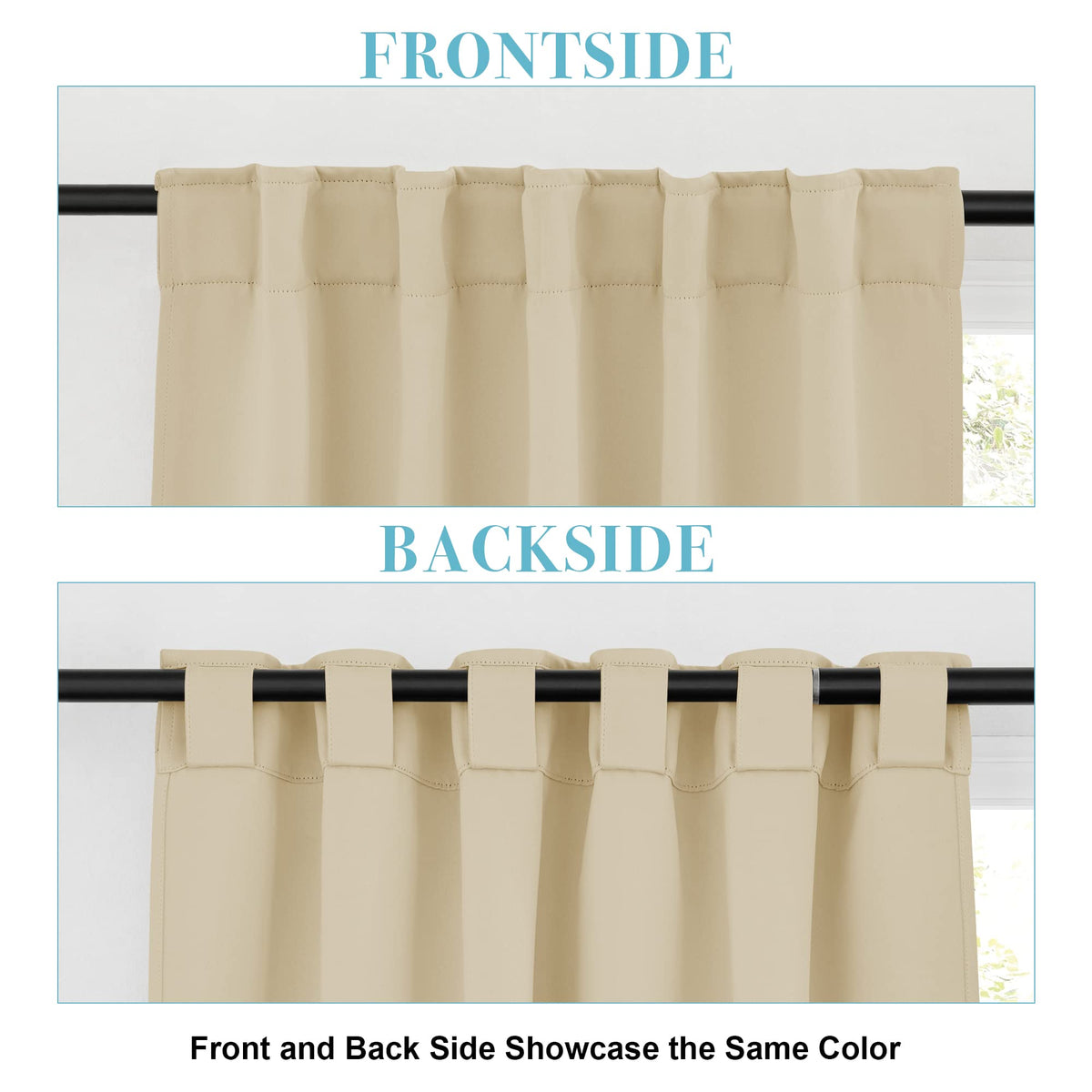 Short Blackout Curtains