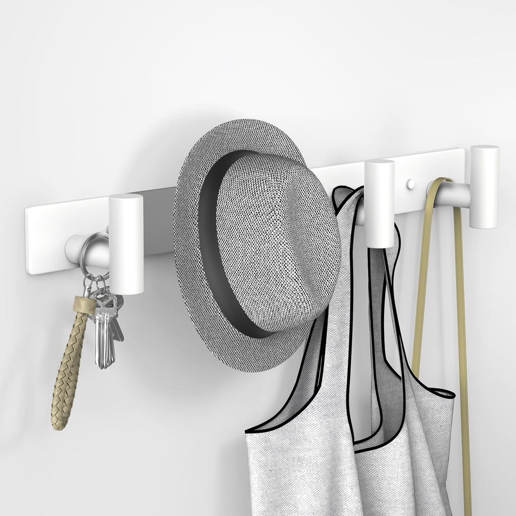 Hat and Coat Wall Mount Rack (2 Count)