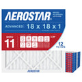 Air Filter 18x18x1 MERV 11 AC Filter (12 Count)