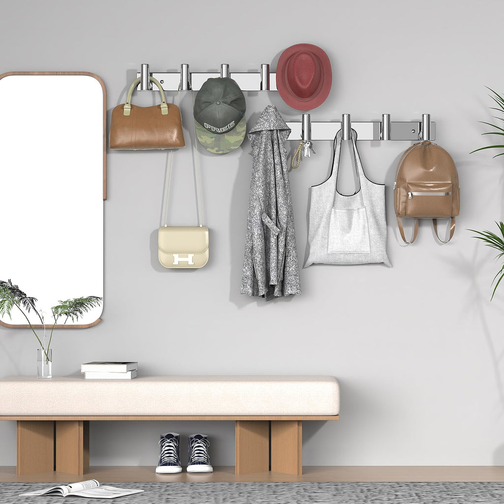 Hat and Coat Wall Mount Rack