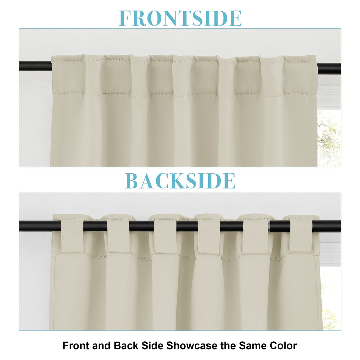 Kitchen Window Curtains (2 Count)