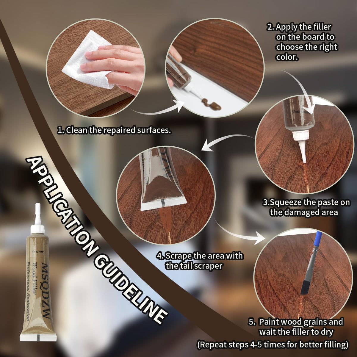 Wood Filler Kit