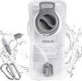 Hydration Bladder 1.5L-2L-3L,Leak Proof Water Reservoir, BPA Free Military Water Storage Bladder Bag Hydration Pack Replacement Easy Clean for Bicycling Hiking Camping Hunting Running