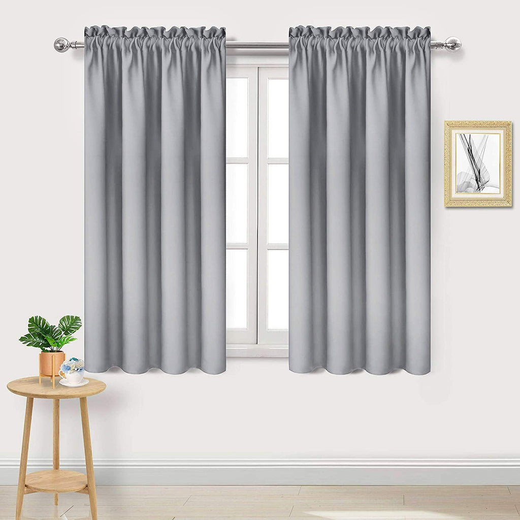 Blackout Curtains for Bedroom Living Room 42 x 54 Inch Long 2 Panels (2 Count)
