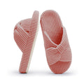 Slippers for Women Memory Foam House Bedroom Corduroy Bow Crossbands Slide Slipper Shoes Comfy Trendy Gift Slippers Dark Pink Size 9 10 8.5