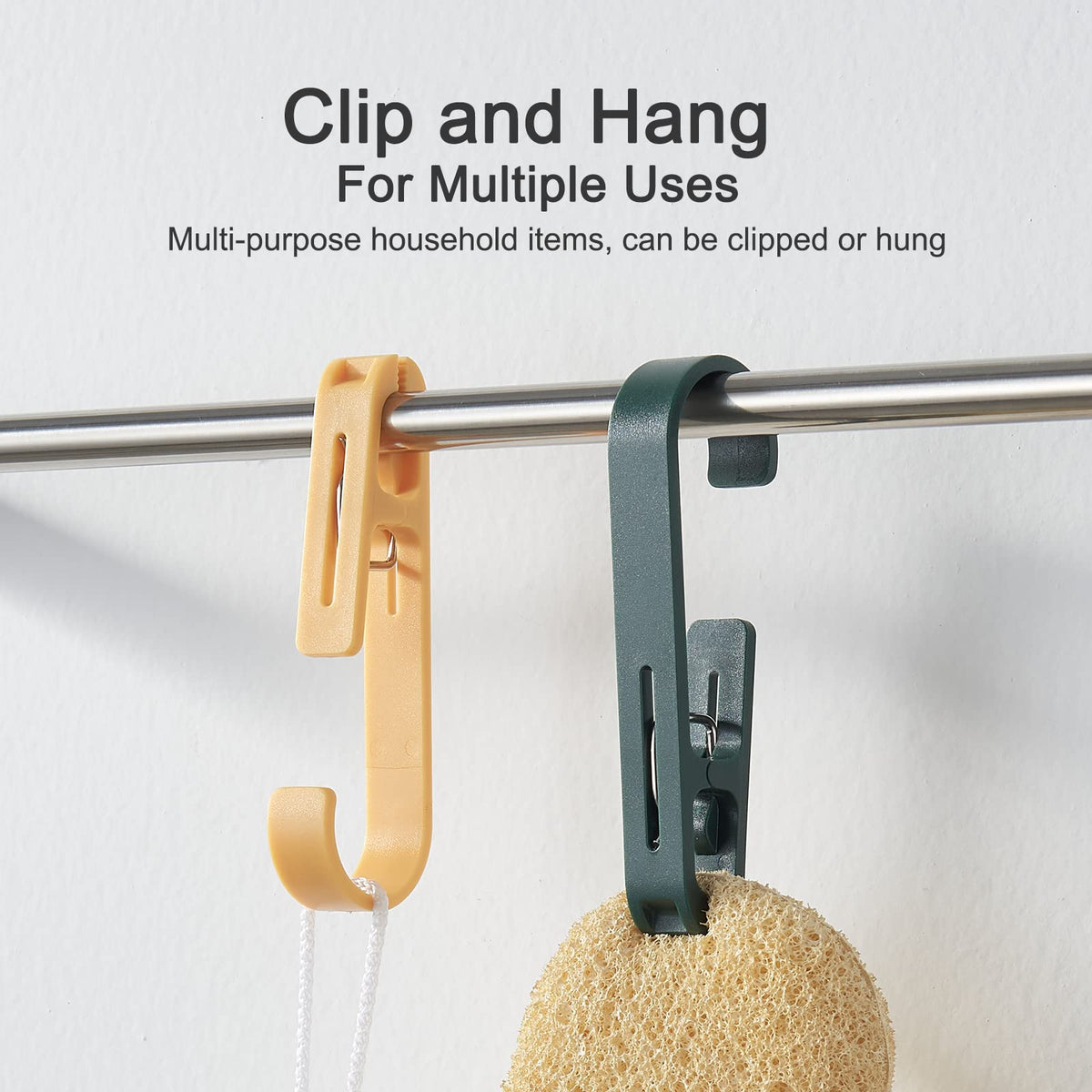 Large Clothes Pins Towel Clips (12 Count)