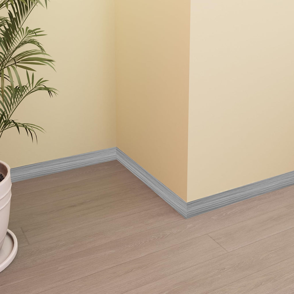 Floor Door Flat Transition Strip & Self Adhesive Floor Vinyl Floor Edge Trim Laminate Floor Gap Covering Joining Strip (6.6 Foot)