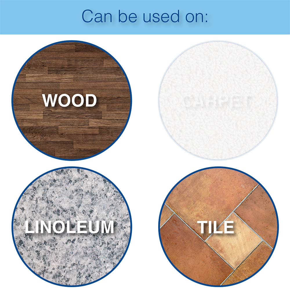 4713295N Heavy Duty 2 Inch Felt Furniture Pads to Protect Hardwood Floors from Scratches (6 Count)
