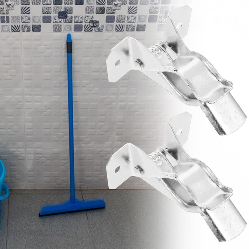 10pcs Mop and Broom Holder Wall Mount Set