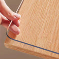 Clear Table Protector 18 x 36 Inch, 1.5mm Thick Plastic Table Cover, Waterproof PVC Clear Table Cover Protector, Desk Protector Mat, Writing Desk Pad for Desktop, Coffee & Dining Room Table