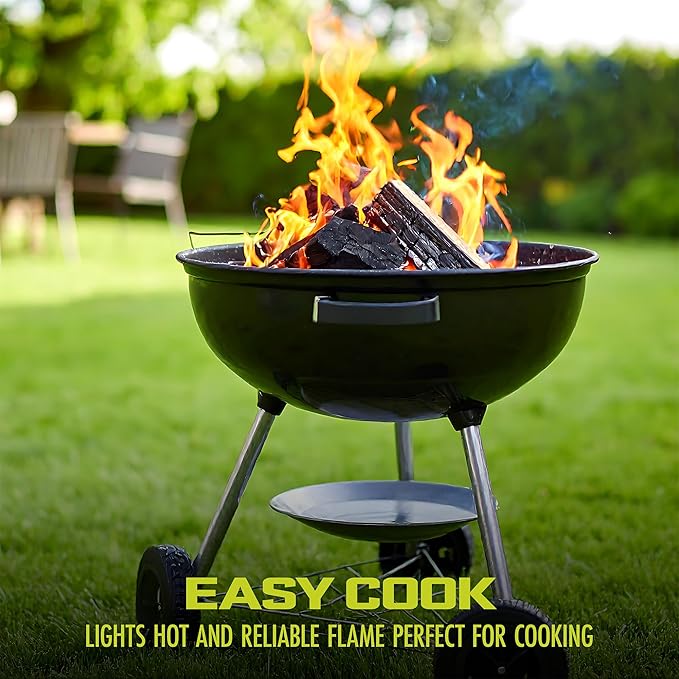 Sun Joe 25-Pound Fatwood Fire Starter Sticks, All-Natural Pine Kindling for Fireplace, Wood Stove, Pit and Grill, Made for Indoor or Outdoor Use