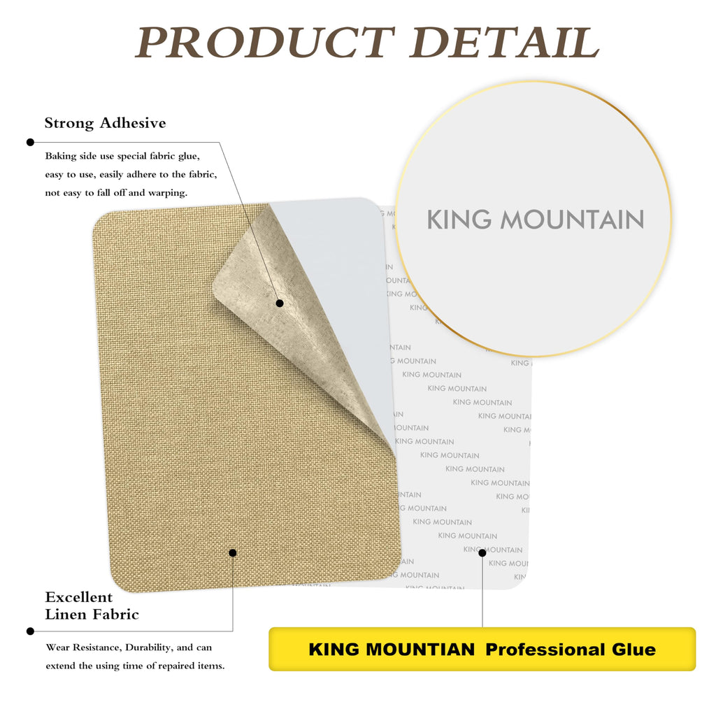 Coarse Linen Repair Patches