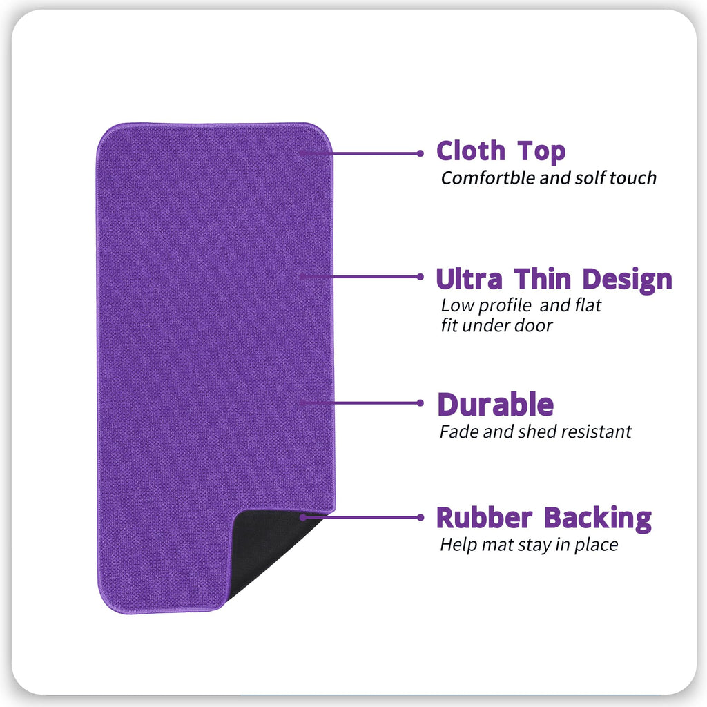 Bath Mat Ultra Thin Bathroom Runner Rugs (15 Sq Ft)