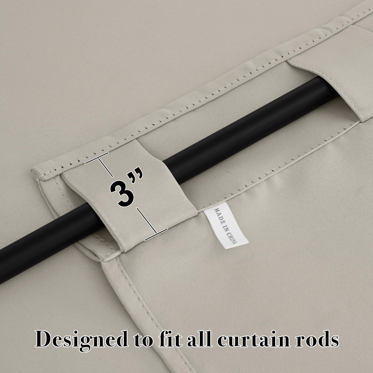 Curtains 72 inches Long for Bedroom (2 Count)
