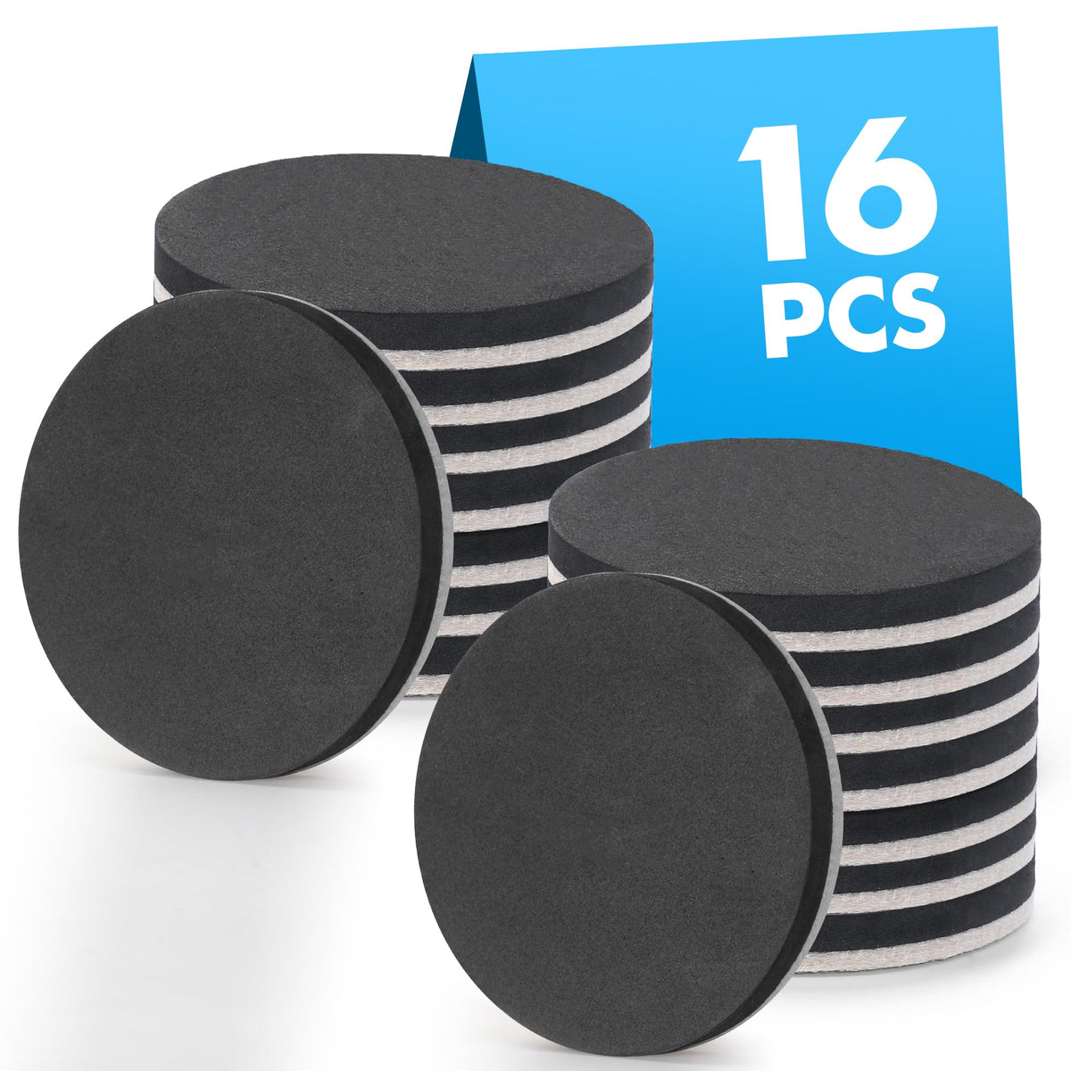 16 Pack Furniture Sliders for Hardwood Floors