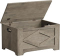 GarveeHome 23.6 in Storage Chest, Wooden Storage Bench with Safety Hinge, Easy Assembly, Large Shoe Bench for Entryway, Living Room, Bedroom