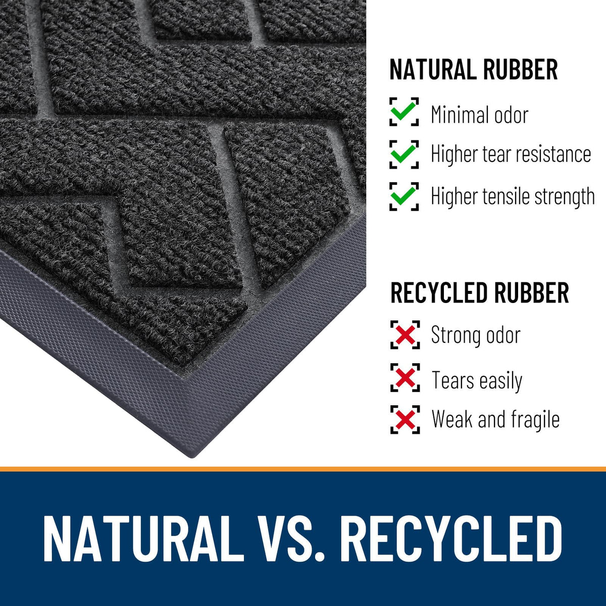 Front Door Mat Outside 71x47 (31.4 Sq Ft)