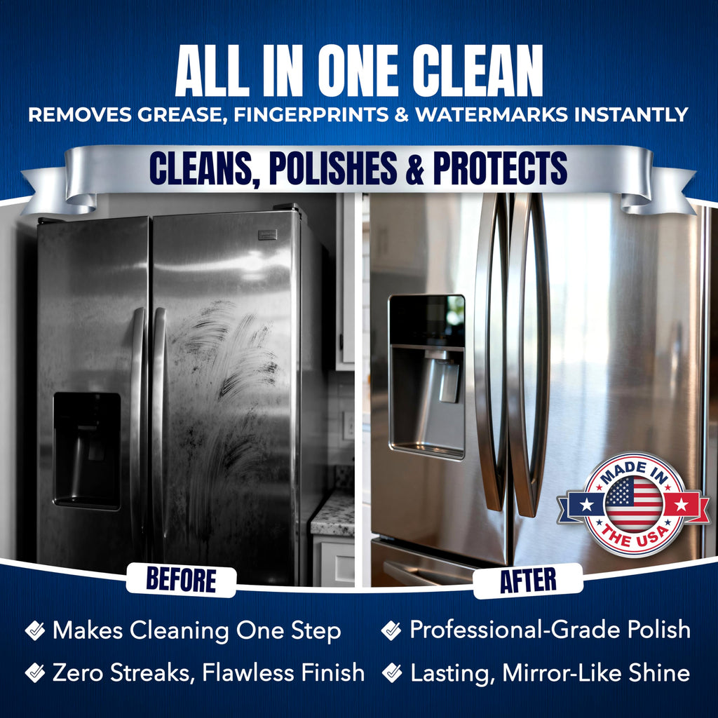 10oz Stainless Steel Cleaner and Polish (10 Ounce)