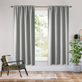 Bedroom Blackout Curtains 63 inches Long (2 Count)