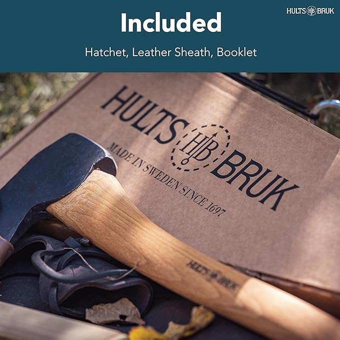 Hults Bruk 840712 Aneby Hatchet - 2 lb Head, 20" Handle