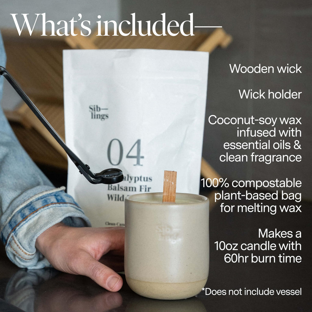Siblings Candle Refill Kit No. 03