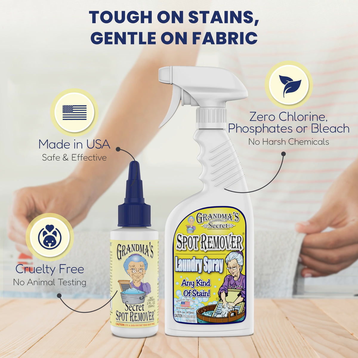 Spot Remover Laundry Spray (32 Fl Oz)