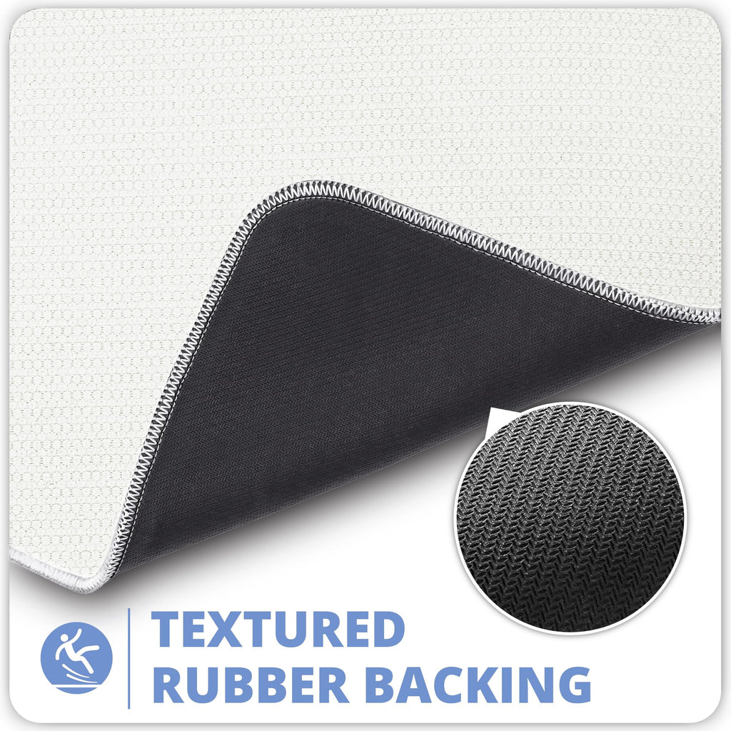 Bath Mat Ultra Thin Bathroom Runner Rugs (12 Sq Ft)