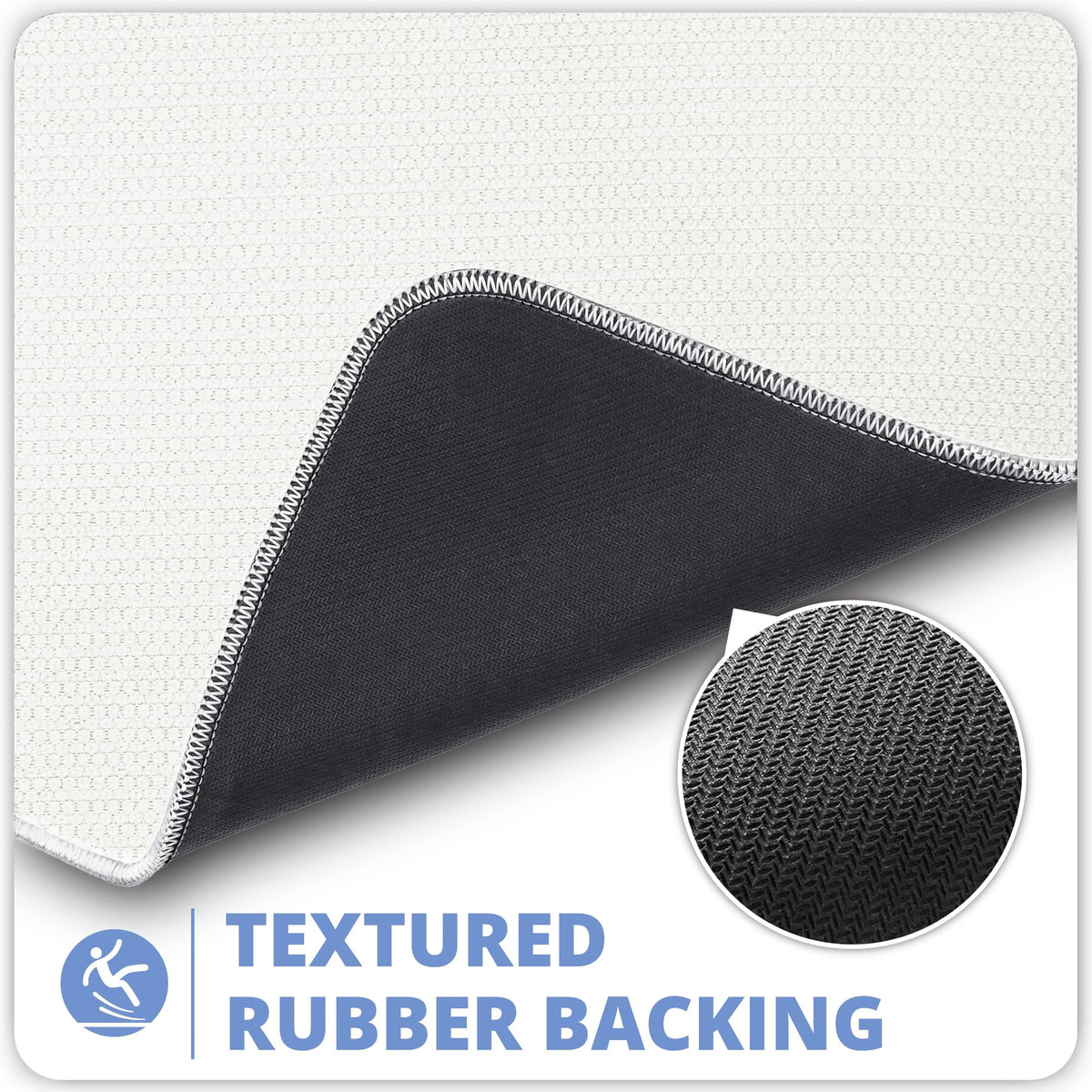 Bath Mat Ultra Thin Bathroom Runner Rugs (12 Sq Ft)