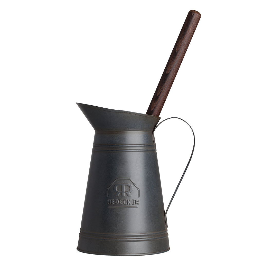 Nylon Toilet Brush with Dark Coated Metal Holder