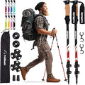 TrailBuddy Trekking Poles ??Lightweight 7075 Aluminum Hiking Poles for Women, Men & Seniors ??Collapsible Walking Sticks for Travel, Trails & Balance