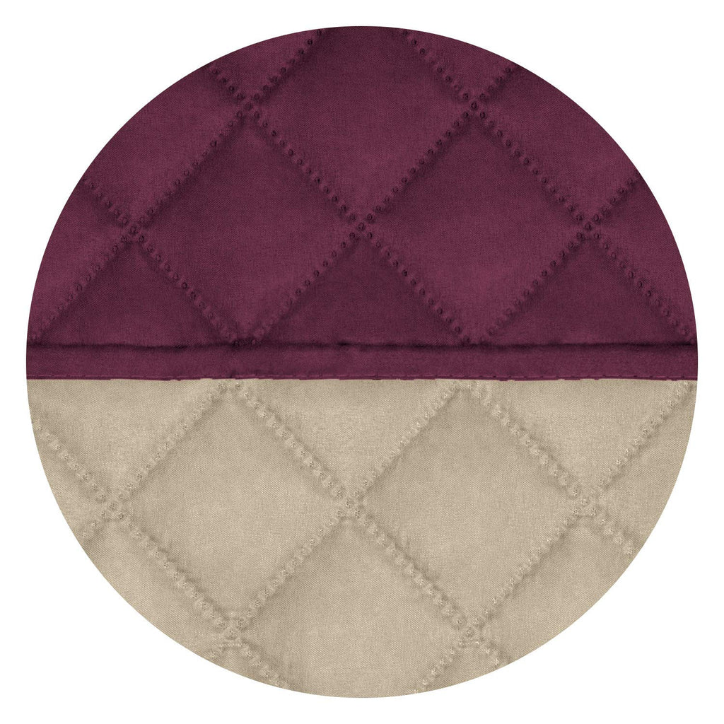 Reversible Quilted Recliner Sofa Cover