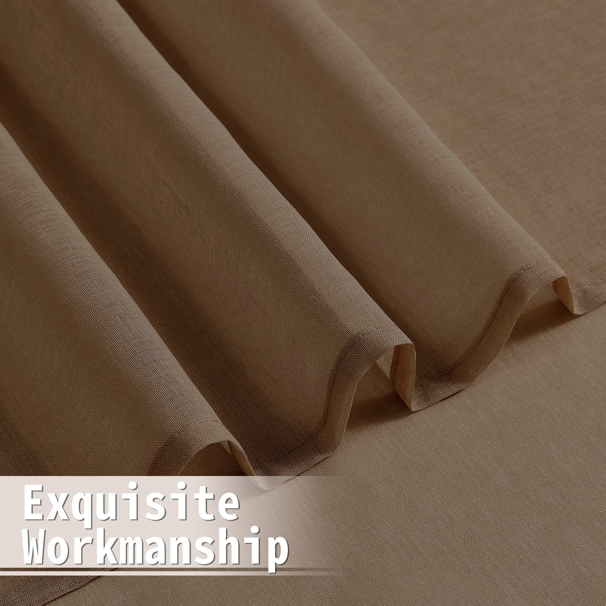 Sheer Door Curtains Closet Linen Textured Curtain Sheers Doorway Light Filtering Voile Patio Glass Door Rod Pocket Curtains French Doors