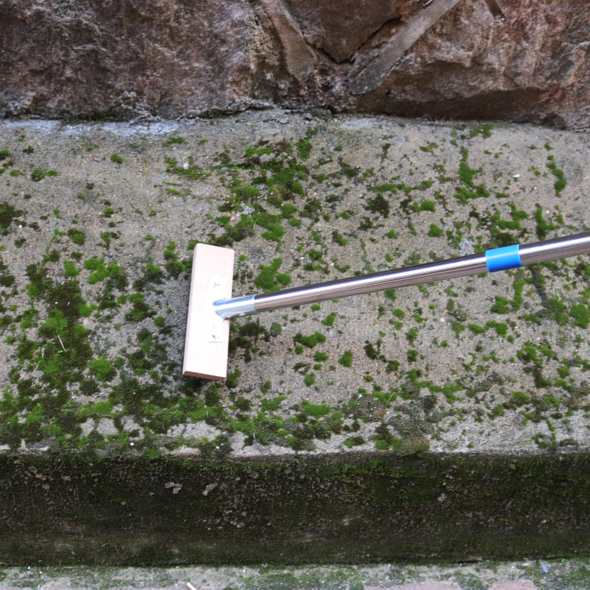 Stainless Steel Wire Scrub Brush with Long Handle