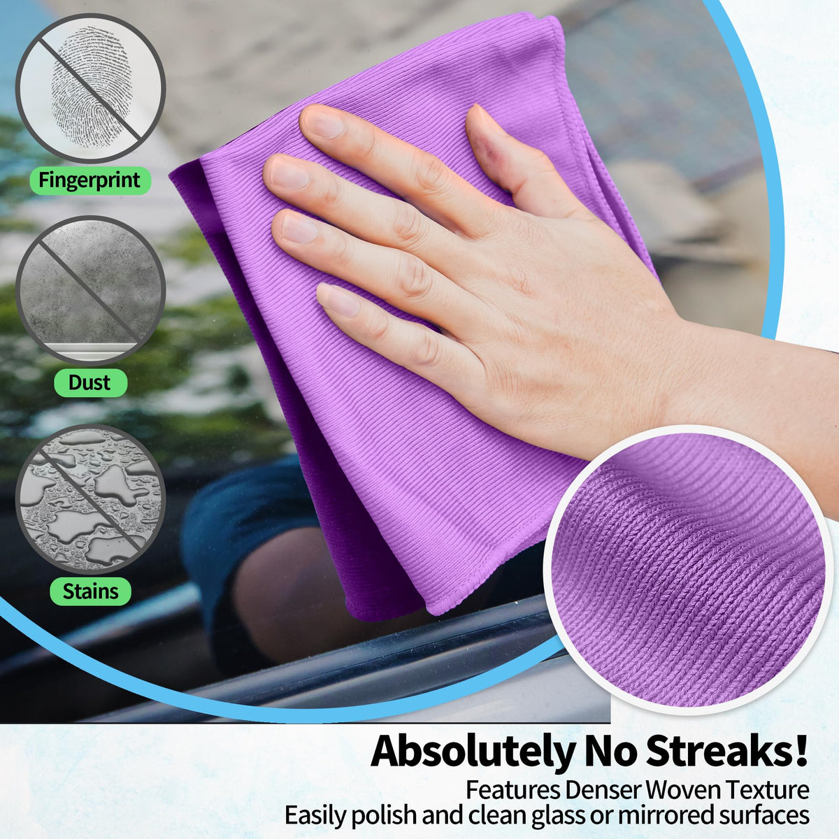 Microfiber Cleaning Cloth (10 Count)