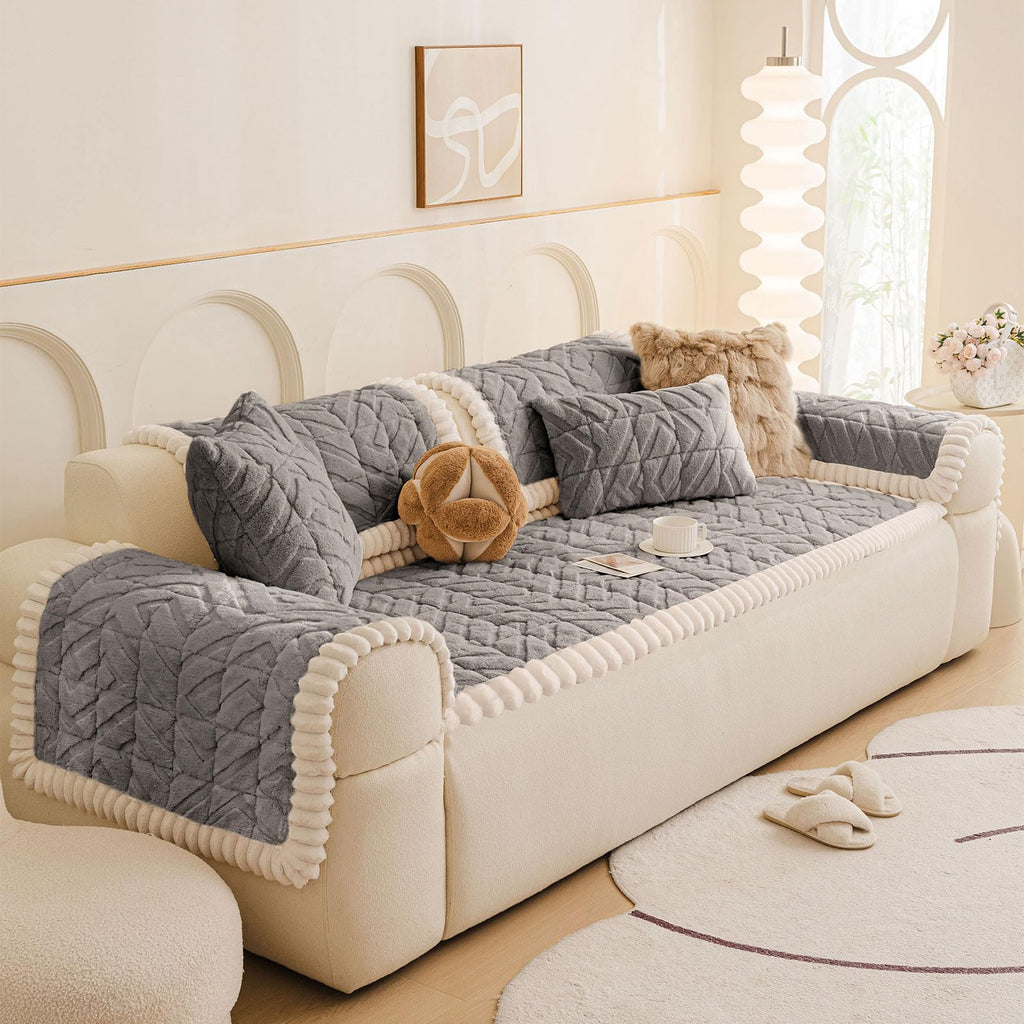 Plush Couch Arm Cover Washable (3 Ounce)