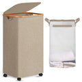 Laundry Basket with Wheels