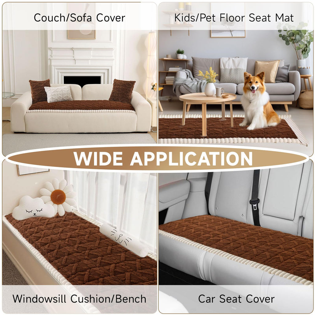 Sofa Covers for 3 Cushion Couch Washable (3 Ounce)