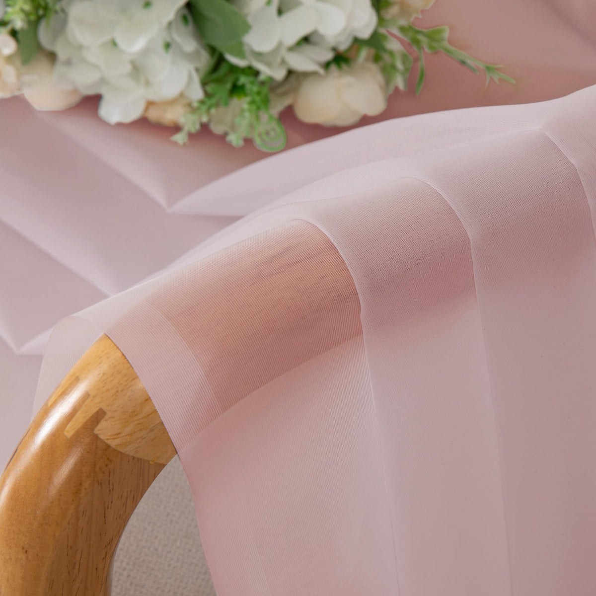Sheer Curtains 54 Inch Long 2 Panels (2 Count)