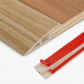 Floor Transition Strip Vinyl Door Threshold Ramp Self Adhesive Carpet Edging Strip Doorway Edge Trim (6.6 Foot)