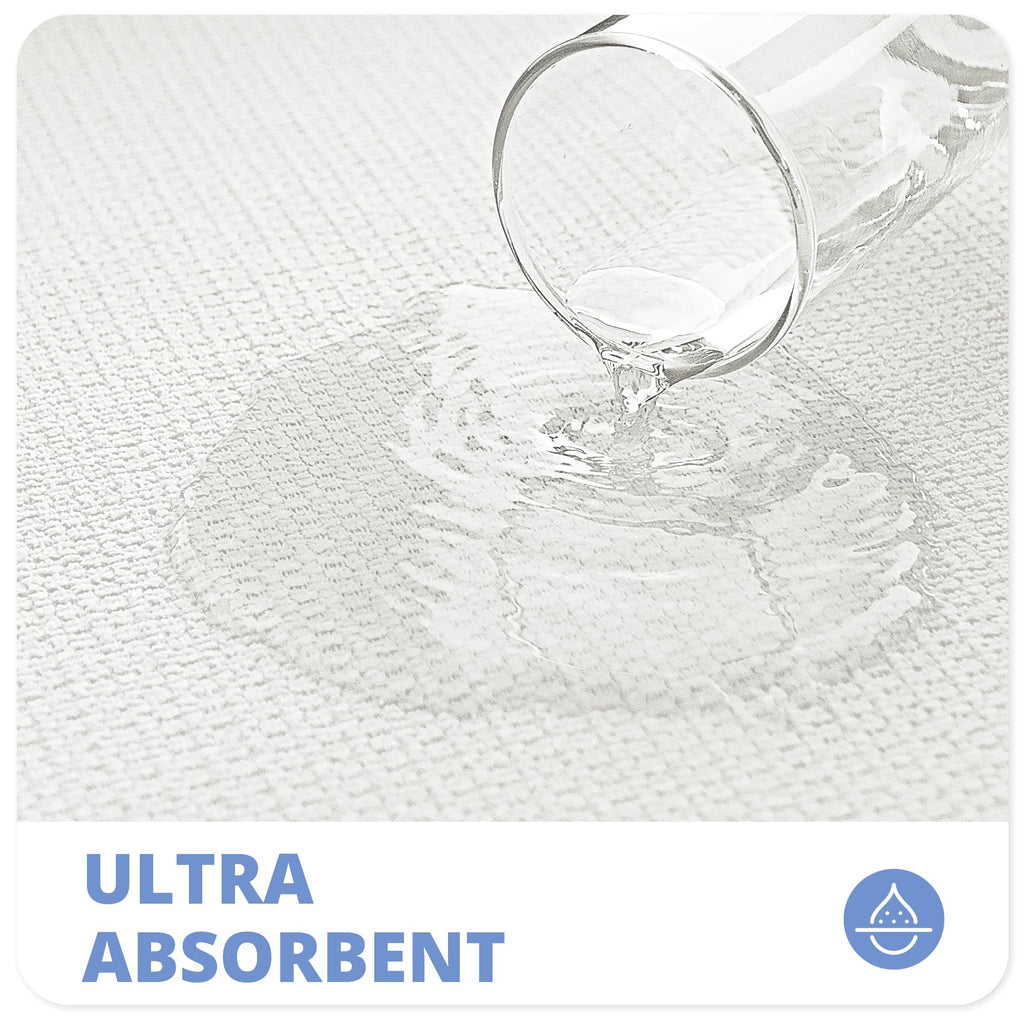 Bath Mat Ultra Thin Bathroom Runner Rugs (12 Sq Ft)