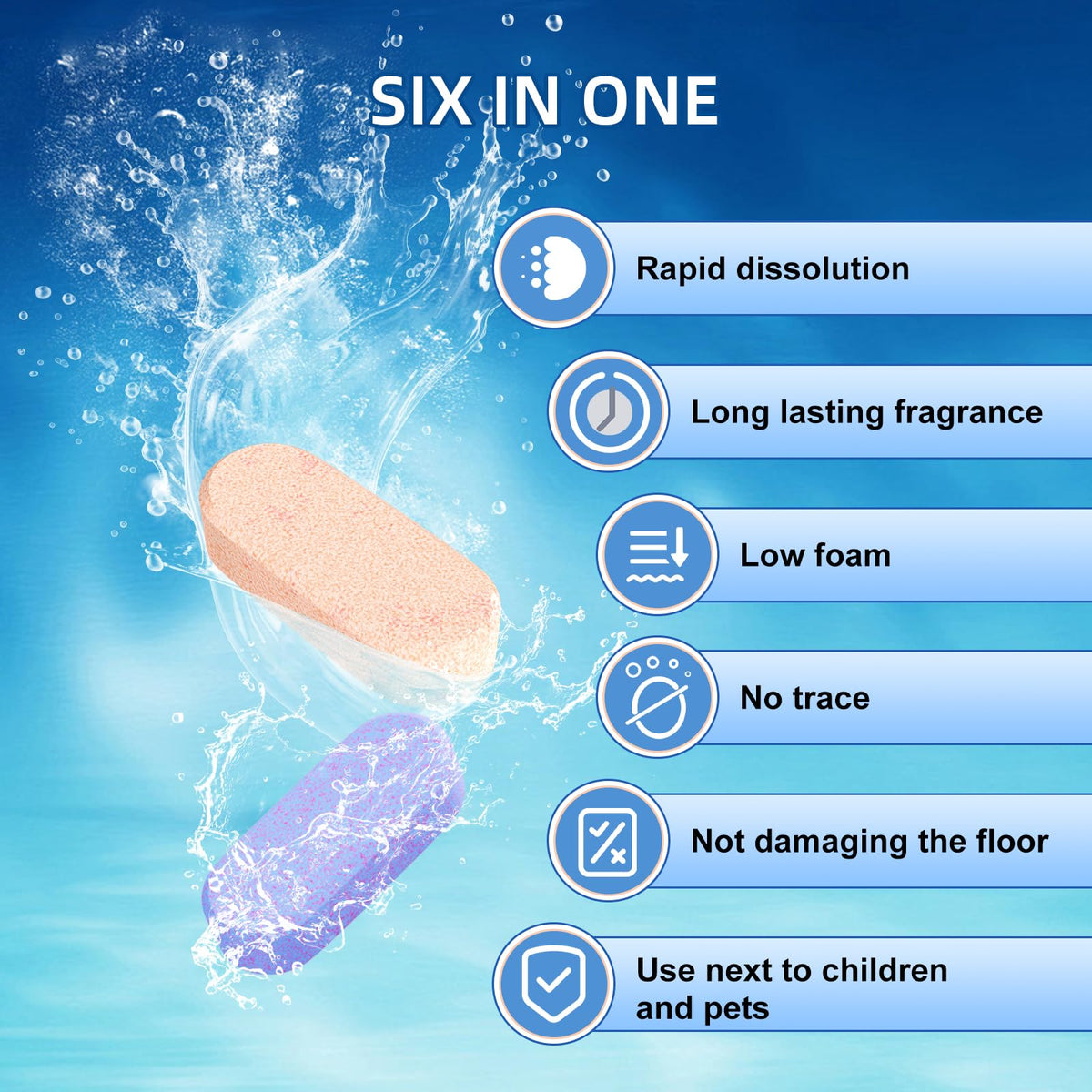 5 Bottles Compatible with Tineco Cleaning Solution 500ml Per Bottle Lavender Scents Floor Cleaner Compatible with All Robot Vacuums with Mopping and Cordless Wet (84.5 Ounce)