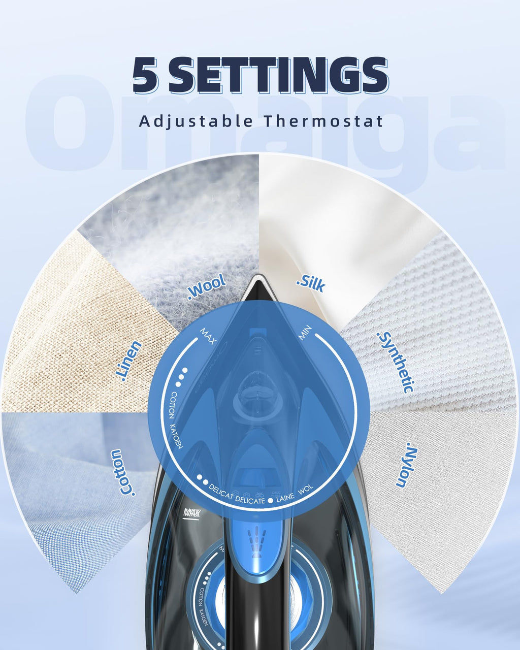 Steam Iron for Clothes