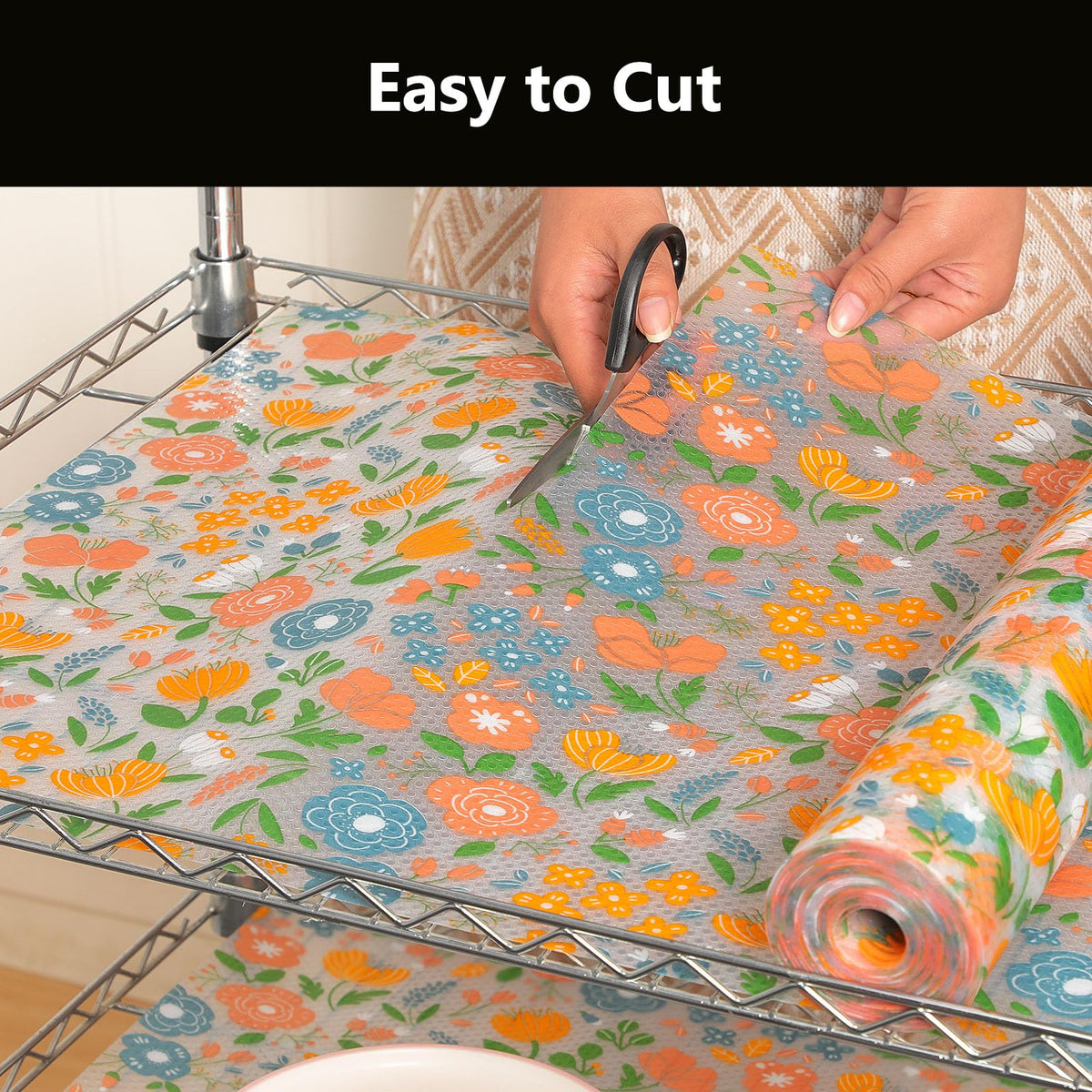 Shelf Liner for Kitchen Cabinets (40 Sq Ft)