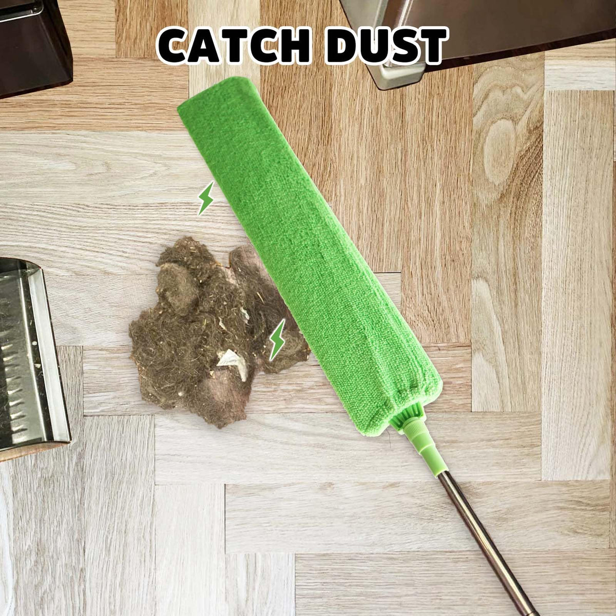 Retractable Gap Dust Cleaner Under Appliance Cleaning Tool